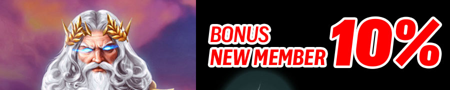 Bonus New Member 10%