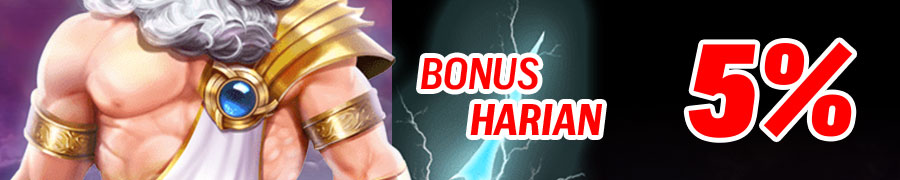 Bonus Harian 5%